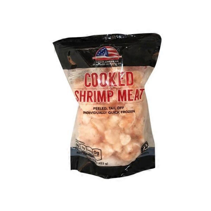 Great American Cooked Shrimp Meat (16 oz) - Instacart