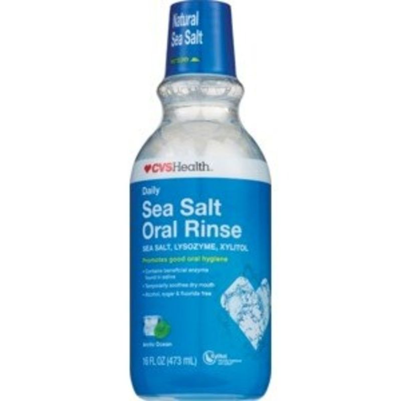 CVS Pharmacy Daily Sea Salt Mouthwash Arctic Oral Rinse (16 fl oz