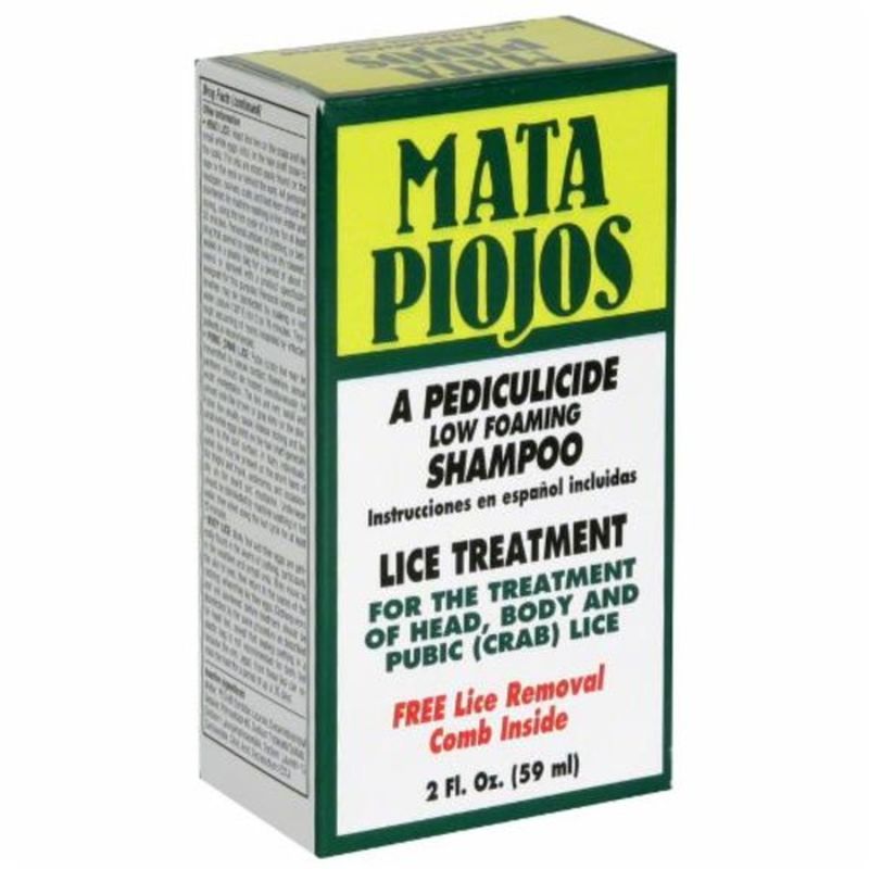 Mata Piojos Lice Shampoo Lice Treatment 2 Fl Oz Instacart