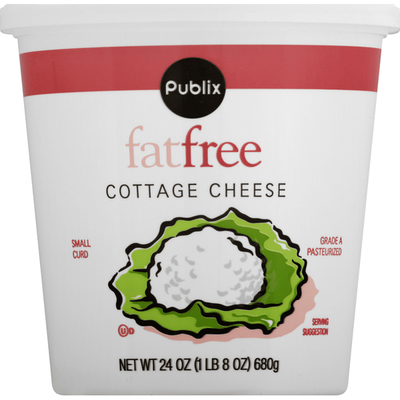 Publix Cottage Cheese, Fat Free, Small Curd (24 oz) Instacart