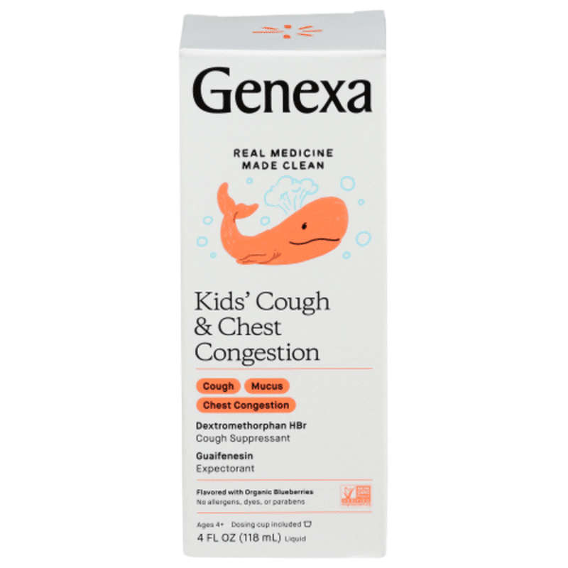 Genexa Cough & Chest Congestion, Kids' (4 oz) Instacart