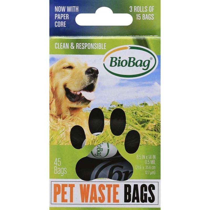biobag dog poop bags