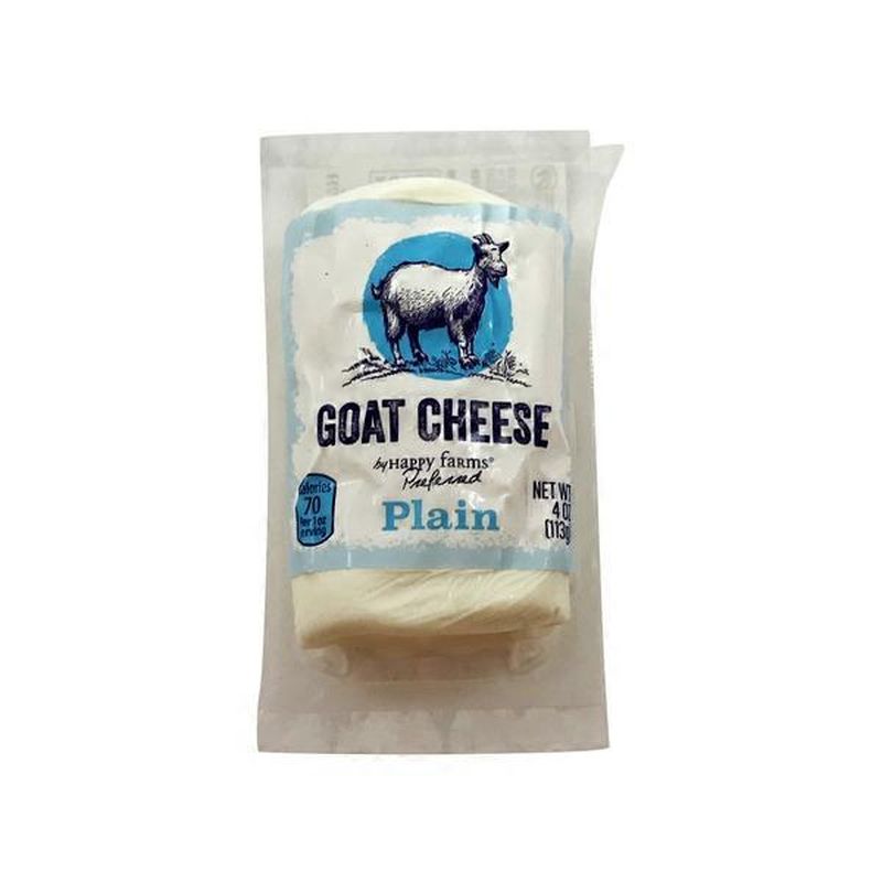 Happy Farms Preferred Plain Goat Cheese (4 oz) from ALDI Instacart