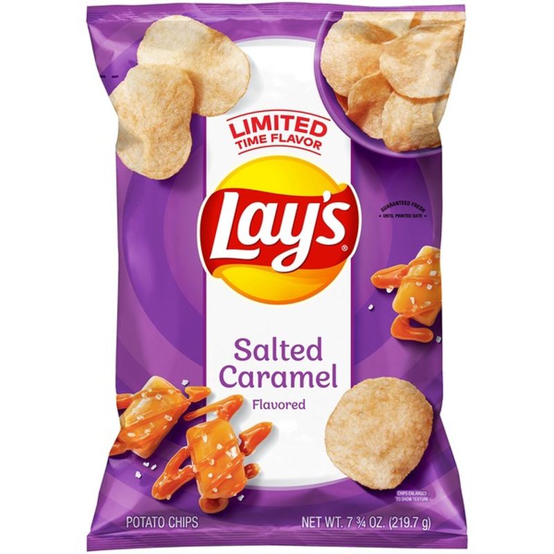 Lay's Salted Caramel Potato Chips (7.75 oz) Instacart