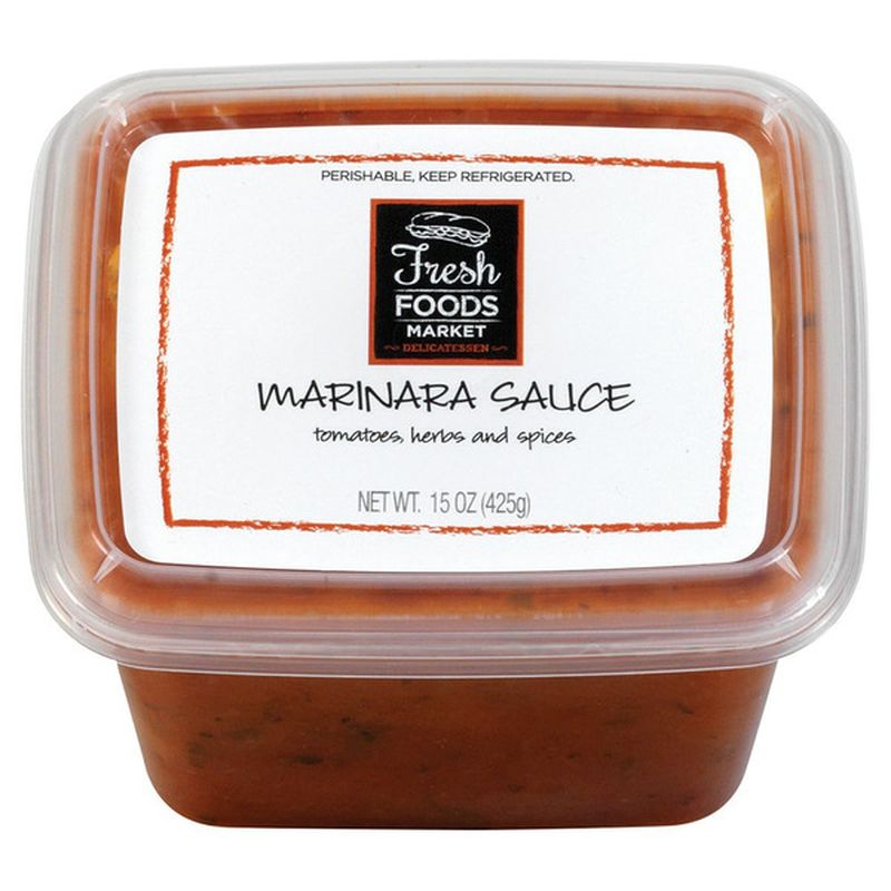 Fresh Foods Market Marinara Sauce