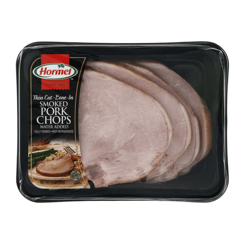 Hormel Smoked Bone-in Pork Chops (425 g) from Giant Food - Instacart