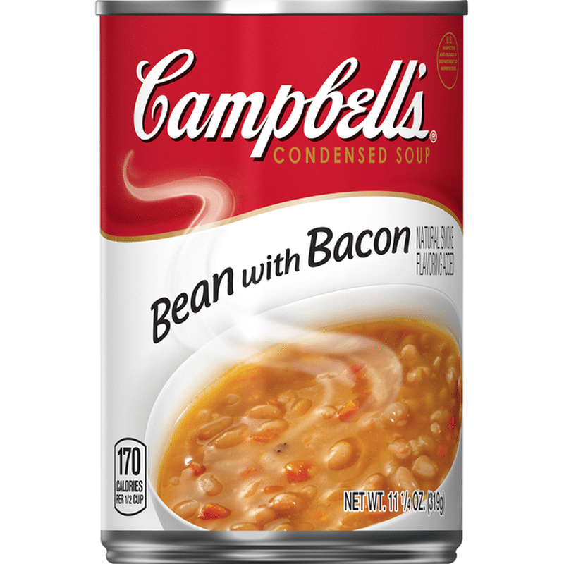 Campbell's® Bean with Bacon Soup (11.25 oz) - Instacart