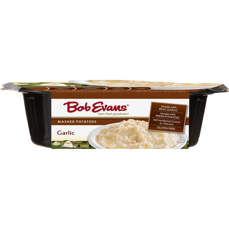 Bob Evans Garlic Mashed Potatoes (24 oz) from Kroger Instacart