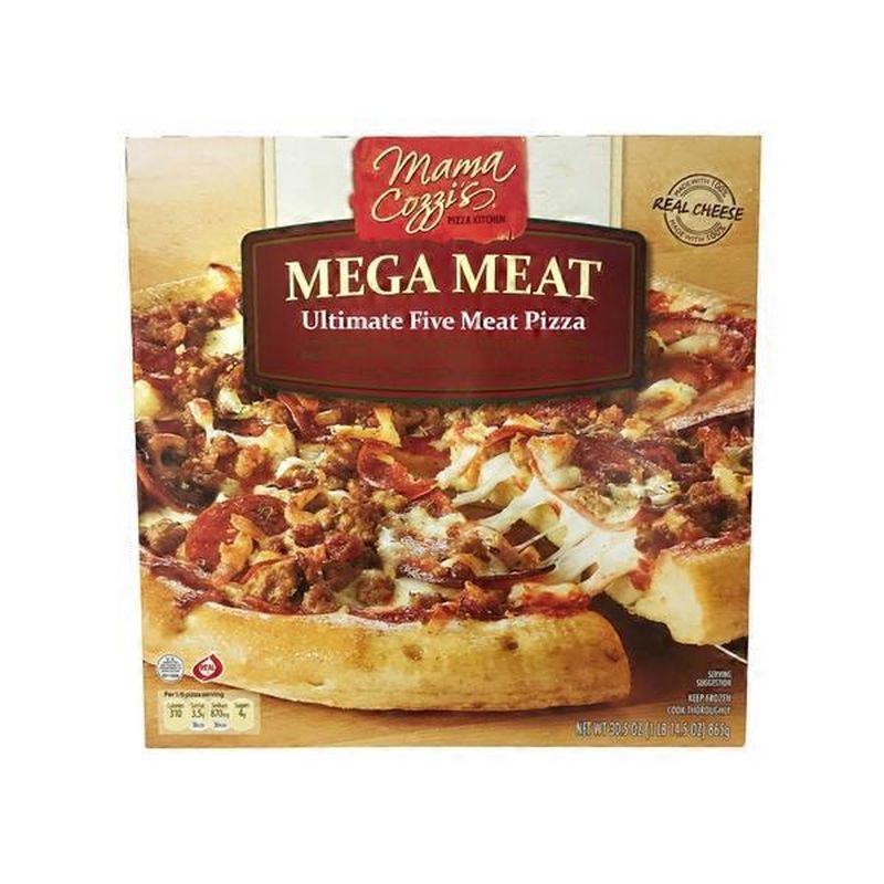 Mama Cozzi's Pizza Kitchen Mega Meat Pizza (30.5 oz) Instacart