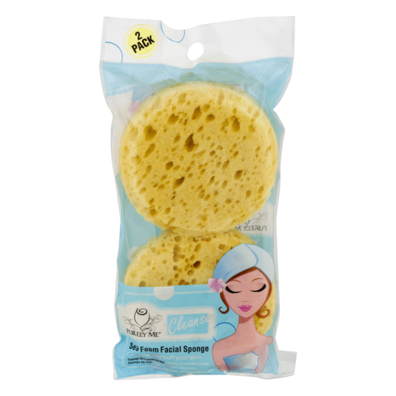 Purely Me Sea Foam Facial Sponge (2 ct) Instacart