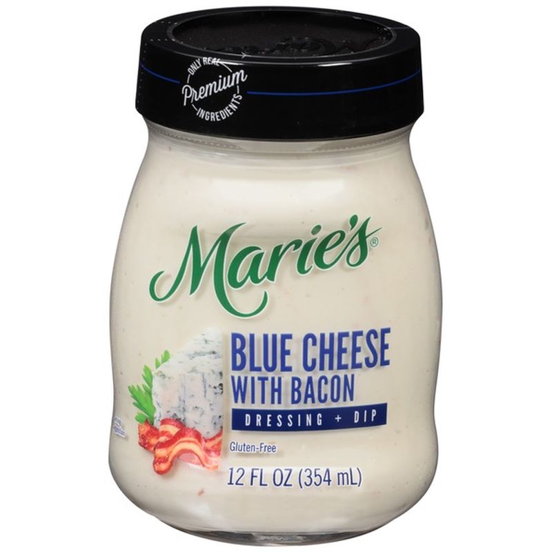 Marie's Dressing, Blue Cheese with Bacon (12 oz) Instacart