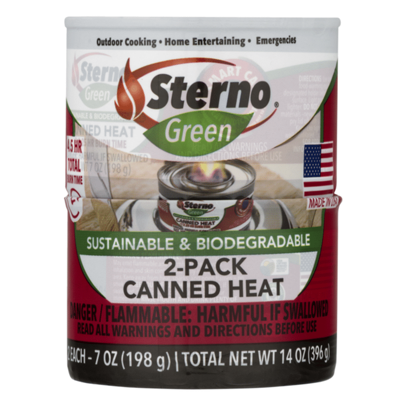 Sterno Green Canned Heat (7 oz) Instacart