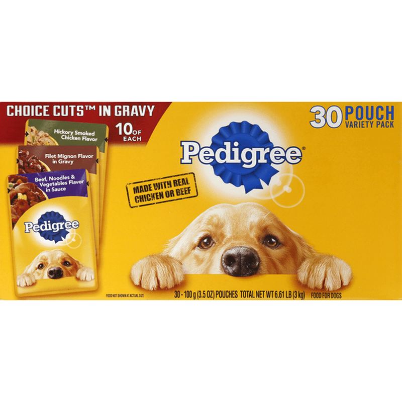 Pedigree Food for Dogs, Variety Pack (300 each) Instacart