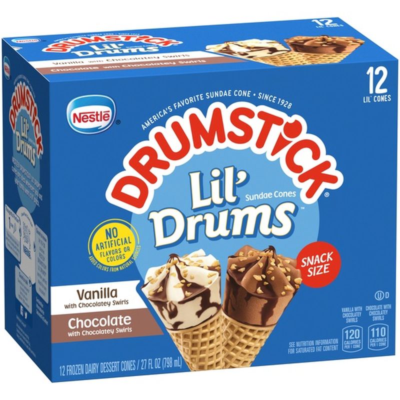 Drumstick Ice Cream Cones Variety Pack (12 ct) from ShopRite Instacart