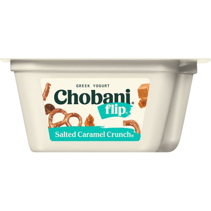 Chobani Salted Caramel Crunch LowFat Greek Yogurt (5.3 oz) from
