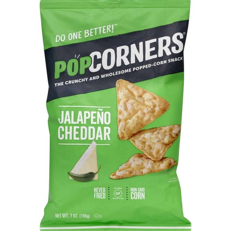 PopCorners PoppedCorn Snack, Jalapeno Cheddar (7 oz) Instacart