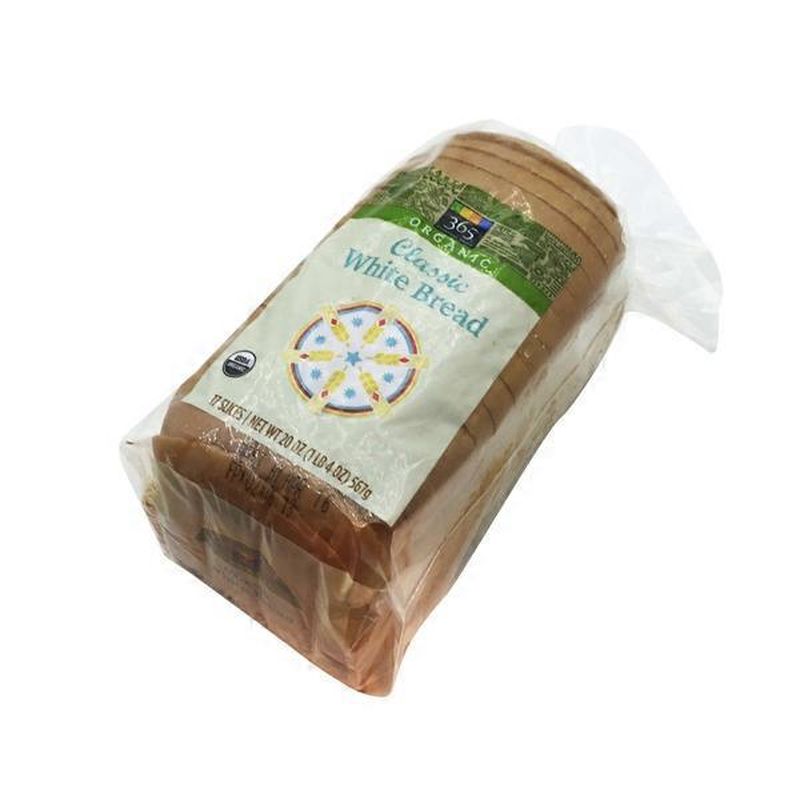 365 Organic Classic White Bread (20 oz) Instacart