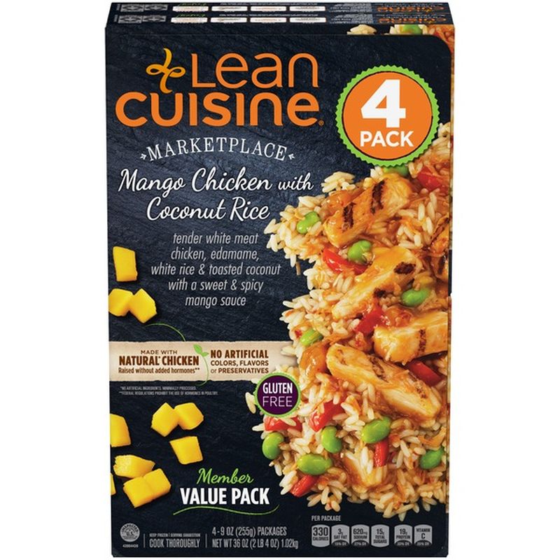 Lean Cuisine Marketplace Mango Chicken With Coconut Rice 9 Oz Instacart