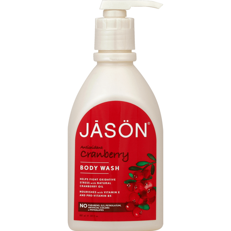 Jason Body Wash, Antioxidant Cranberry (30 oz) Instacart