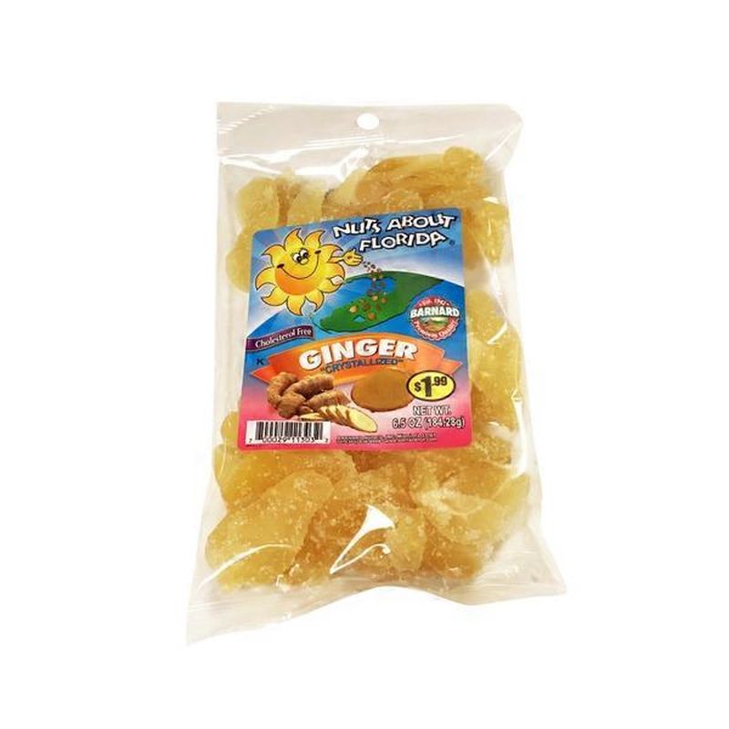 Nuts About Florida Cholesterol Free Crystallized Ginger (6.5 oz) Instacart