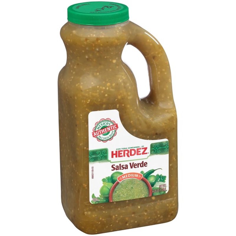 Herdez Medium Salsa Verde (68 oz) from FoodsCo Instacart