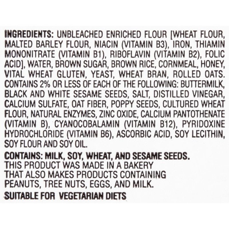 Milton's Craft Bakers Original Multi Grain Bread (24 oz) Instacart