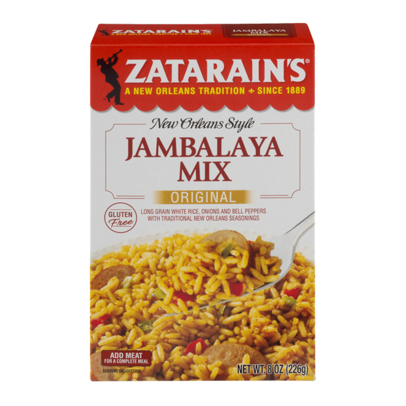 Zatarain's® Jambalaya Rice Mix (8 oz) from Stop & Shop Instacart
