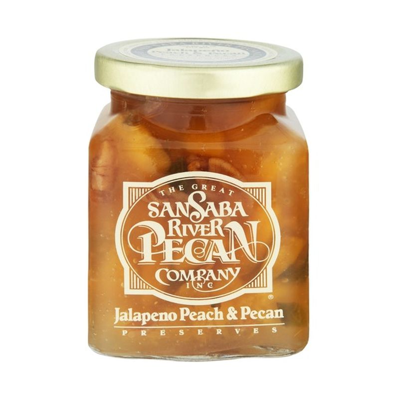 The Great San Saba River Pecan Company Jalapeno Peach & Pecan Preserves