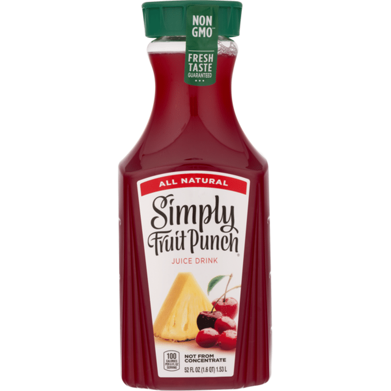 Simply Fruit Punch Juice 52 Oz From Safeway Instacart