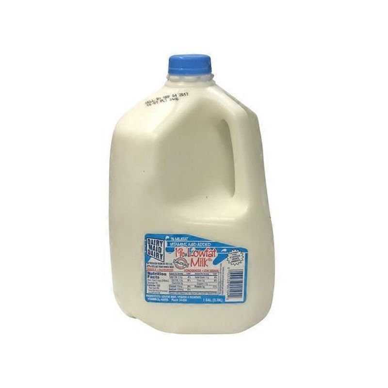 Dairy Maid Dairy 1% Lowfat Milk (1 gal) - Instacart