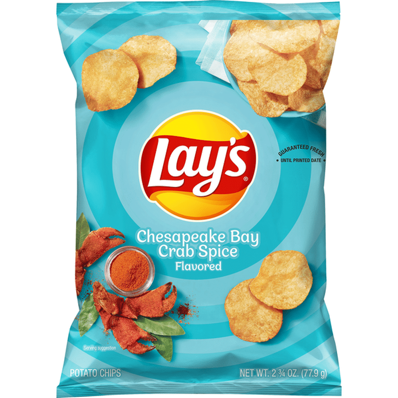 Lay's Chesapeake Crab Spice Potato Chips (2.75 oz) Instacart
