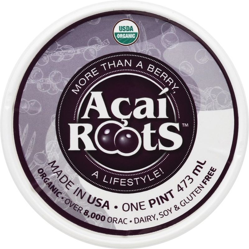 Acai Roots Sorbet, Organic, Acai, Premium (1 pt) - Instacart