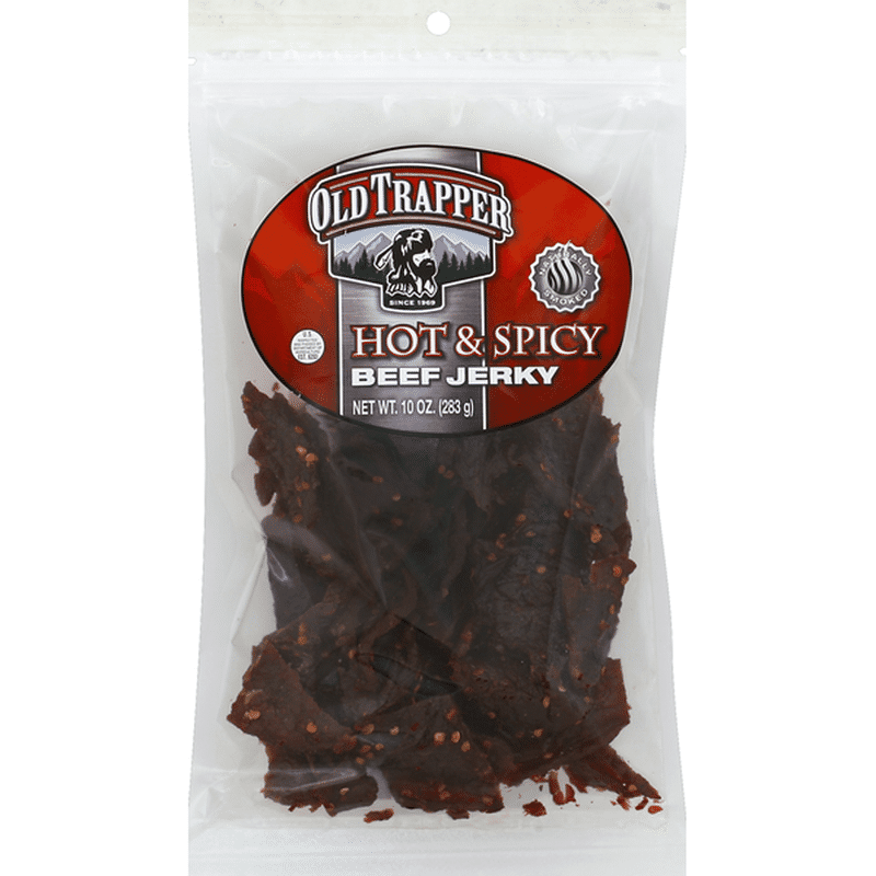 Old Trapper Beef Jerky, Hot & Spicy (10 oz) Delivery or