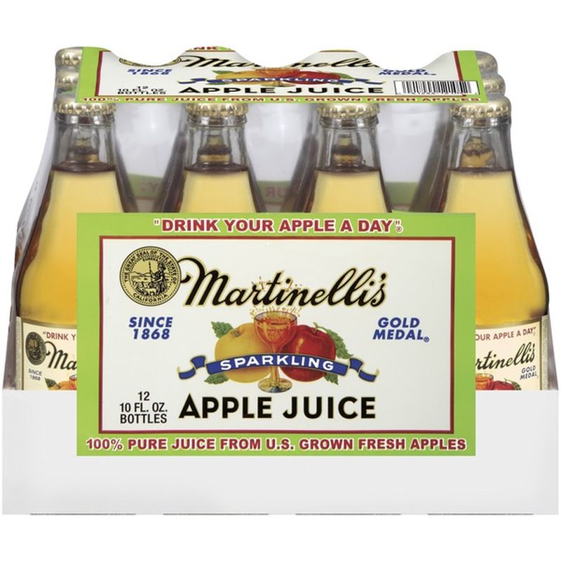 Martinelli's Gold Medal® Sparkling Apple Juice (12 ct) - Instacart