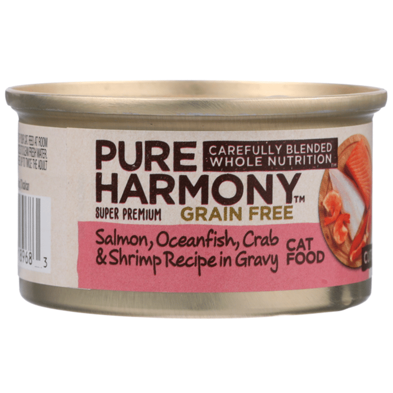Pure Harmony Grain Free Salmon, Oceanfish, Crab & Shrimp Recipe Cuts In