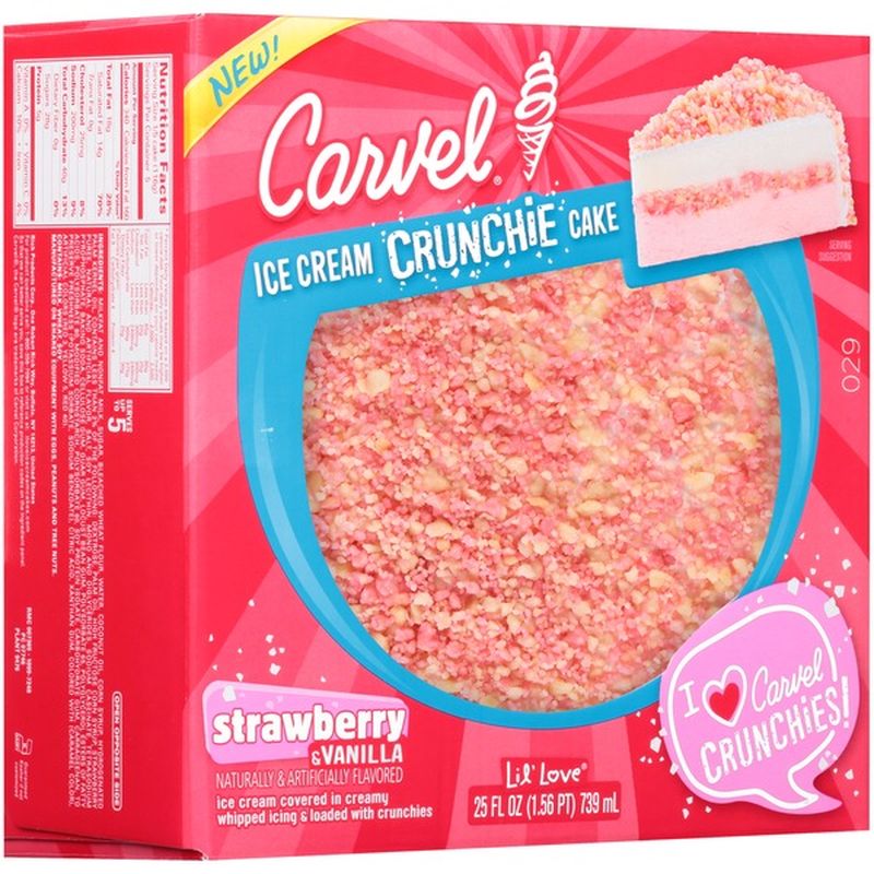 Carvel Strawberry Ice Cream Cake