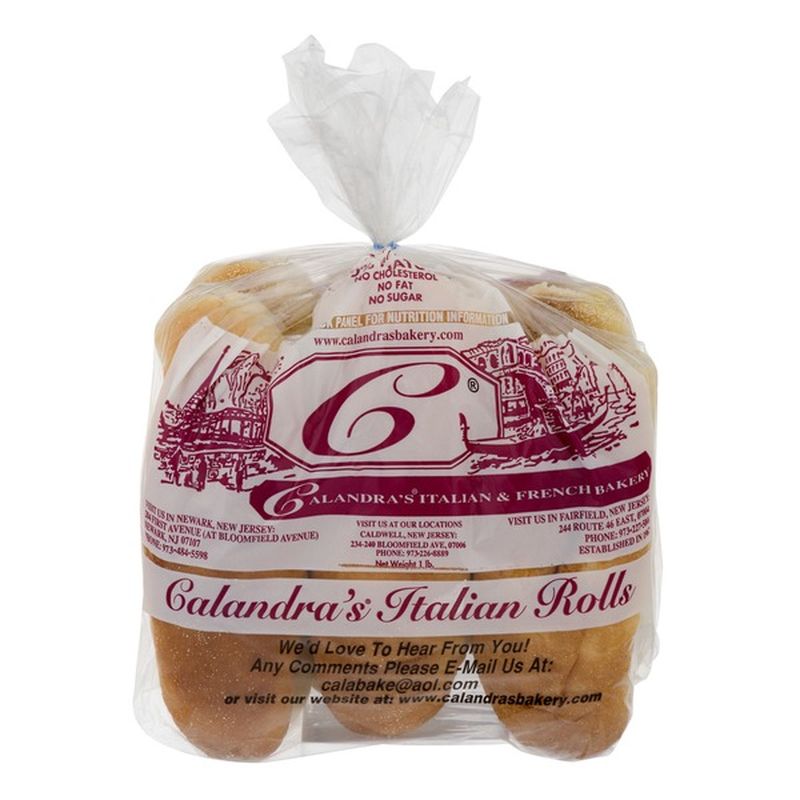 Calandra's Bakery Italian Rolls (1 lb) Instacart