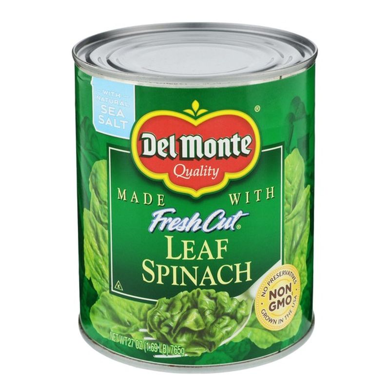 Del Monte Leaf Spinach (27 oz) Instacart
