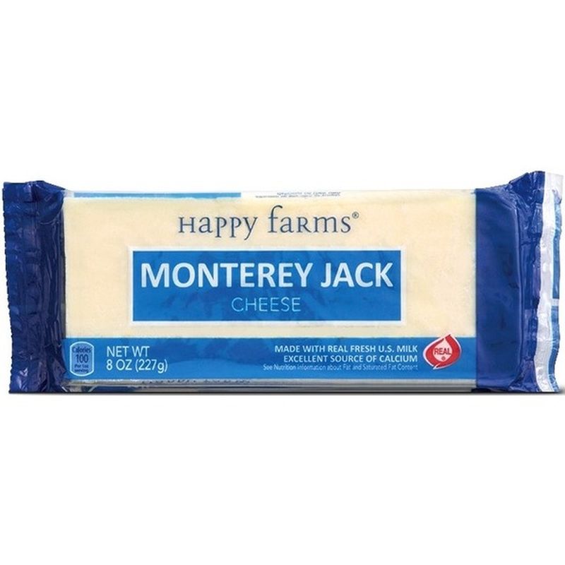Happy Farms Monterey Jack Cheese Block