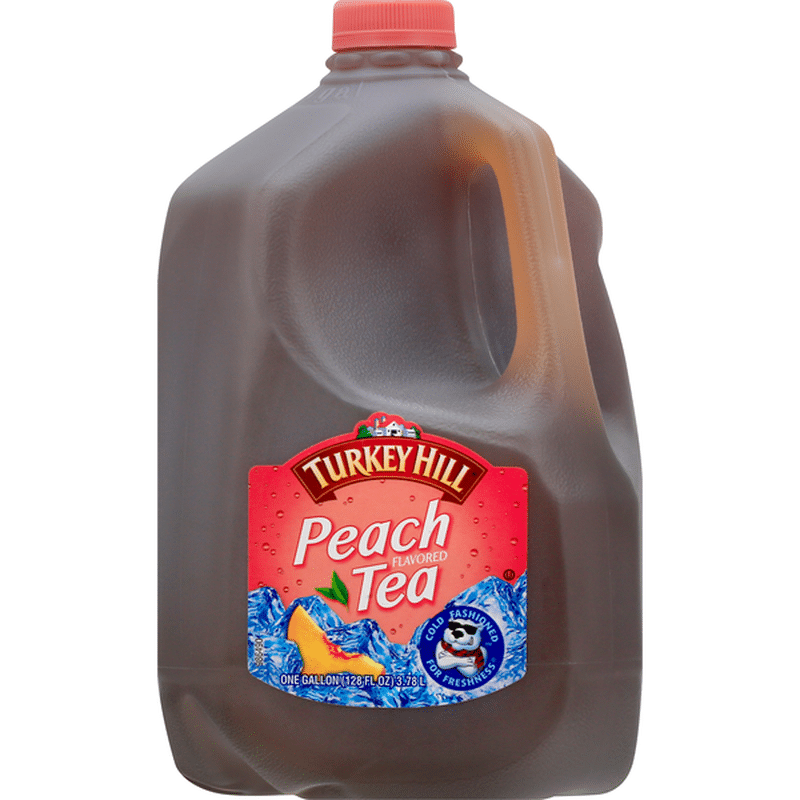 Turkey Hill Tea, Peach Flavored (1 Gal) - Instacart