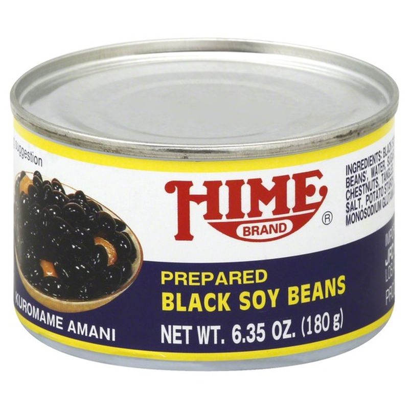Hime Black Soy Beans, Prepared (6.35 oz) Instacart