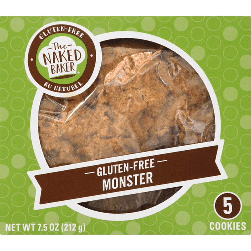 Naked Baker Cookies Gluten Free Monster 5 Each Instacart