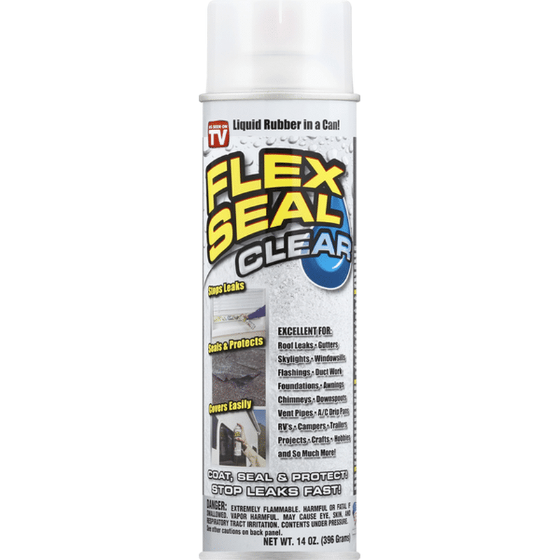 Flex Seal Rubber Sealant Coating Spray, Clear (14 oz) - Instacart