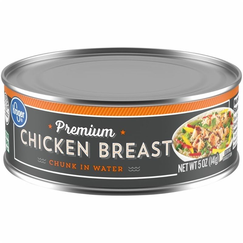 Kroger Premium Chicken Breast Chunk In Water (3 oz) from Kroger Instacart