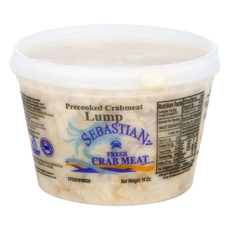 Fresh Crab Meat Lump (16 oz) Instacart