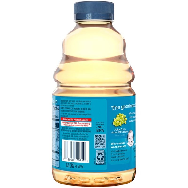 Gerber White Grape Juice (32 fl oz) - Instacart