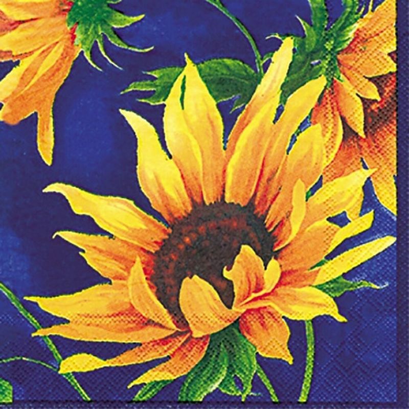 Blue Cocktail Napkins