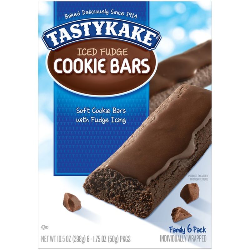 Tastykake Iced Fudge Cookie Bars (1.75 oz) Instacart