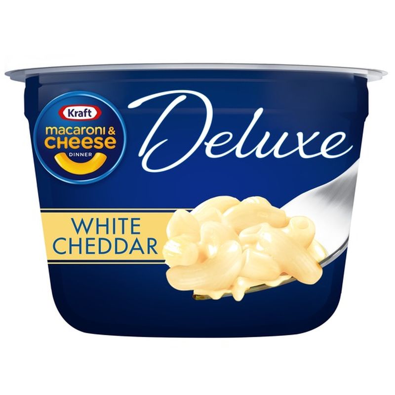 Kraft White Cheddar Macaroni & Cheese Easy Microwavable Dinner (2.39 oz ...