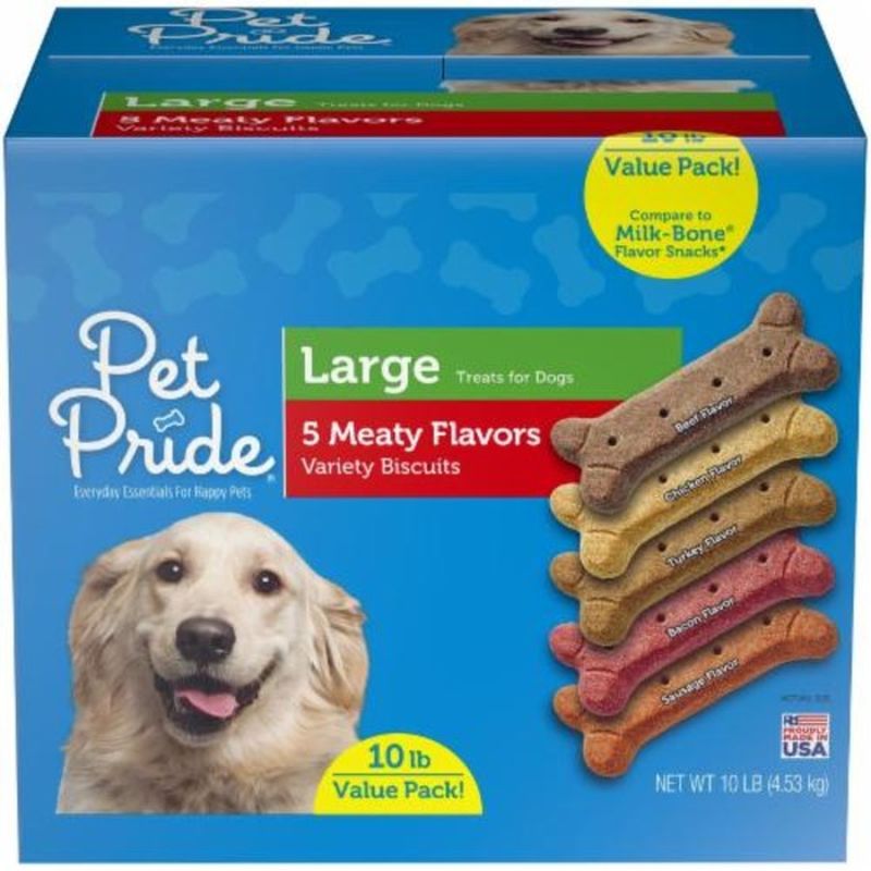 pet pride dog biscuits